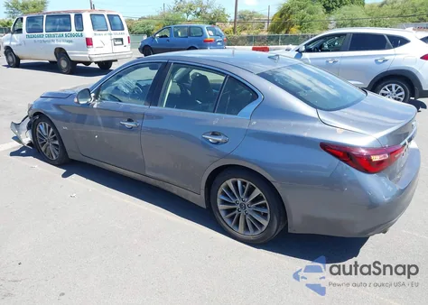 2020 Infiniti Q50 Luxe z USA, uszkodzony, nr VIN JN1EV7AP6LM207925
